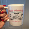 Personalized Happy Mother&#39;s Day From The Dog Mug