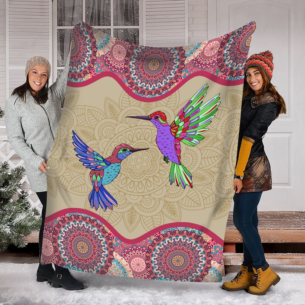 Hummingbird Lovers Blanket