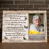 Family Member Letter From Heaven Memorial Personalized Canvas