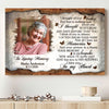 Family Member Though Of You Memorial Personalized Canvas