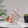 Family Memorial Sympathy Hold You In My Heart Personalized Plaque