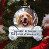 Forever In My Heart Ornament Personalized Photo Dog Memorial Gift