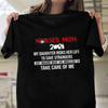 Personalized Gift For Nurse Mom my daughter risks her life to save strangers shirt