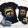 Our First Father&#39;s Day Bear Daddy And Me Personalized Matching Shirt