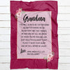 Grandma You Will Always Be Our Grandma Personalized Blanket