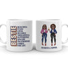 BFF Best Friend Besties Adjective Funny Personalized Mug