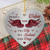 In Loving Memory Loss Of Husband In Heaven I&#39;m Not A Widow Memorial Ornament