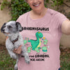 Grandma Grandmasaurus More Awesome Funny Personalized T shirt