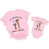 Personalized Our First Mothers Day Giraffe Mommy And Me Matching Shirts &amp; Baby Bodysuit