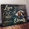 63705-Personalized Love Lasts Eternity 2 Canvas Gift For Her For Him H2