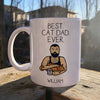 Cat Dad Best Cad Dad Ever Cute Personalized Mug