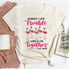 Best Friends Trouble Together Flamingo Personalized Shirt