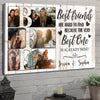 BFF Sisters Best One Is Mine Funny Personalized Canvas