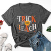 Halloween Teacher Trick Or Teach Funny Shirt