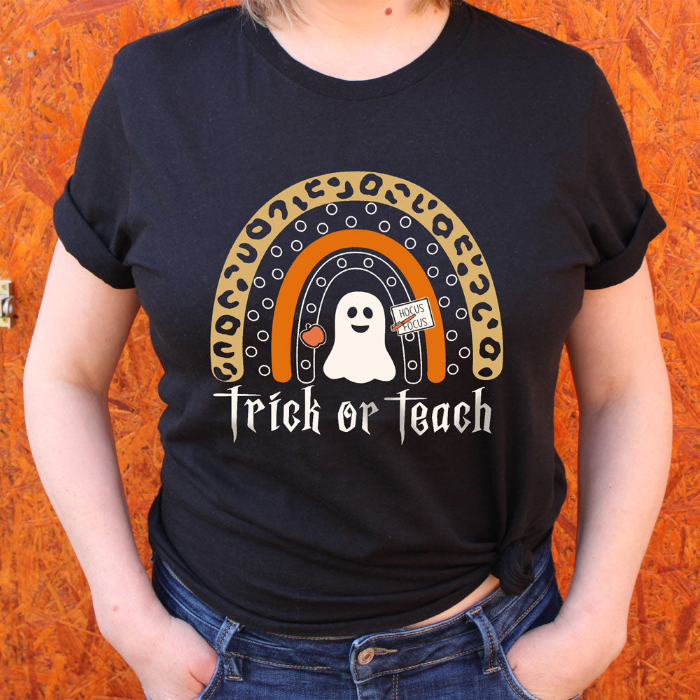 Halloween Teacher Trick Or Treat V3 Funny Shirt