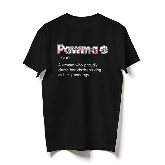 Pet Lovers Grandma Pawma Definition Funny Shirt