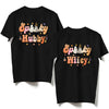 Spooky Hubby Wifey Funny Matching T-shirt Halloween Gift For Couple