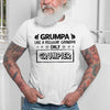 For Grandpa Grumpa Like A Regular Grandpa Only Grumpier Cool Shirt