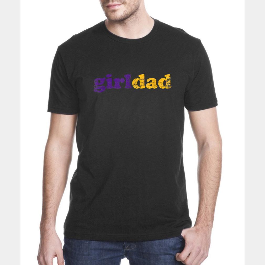 girldad Girl Dad Retro Tshirt