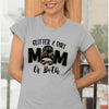 Gift For Mom Glitter And Dirt Mom Of Both Military Glass Shirt Gift For Women