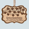 Grandchildren Fill A Space In Heart Ornament Personalized Gift For Grandparents
