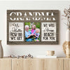 Grandma We&#39;ll Always Reach For You Meaningful Personalized Canvas