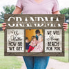 Grandma We&#39;ll Always Reach For You Meaningful Personalized Canvas