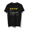 Grandpa Father&#39;s Day Pop Pop With Grandkids Names Personalized Shirt