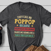 Grandpa Papa Popop Partner In Crime Personalized Title Funny Shirt