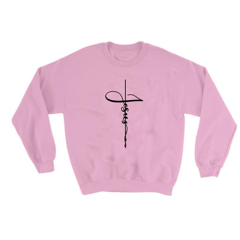 Jesus Cross Sweatshirt Gift For Christian