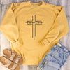 Faith Cross Sweatshirt Gift For Christian