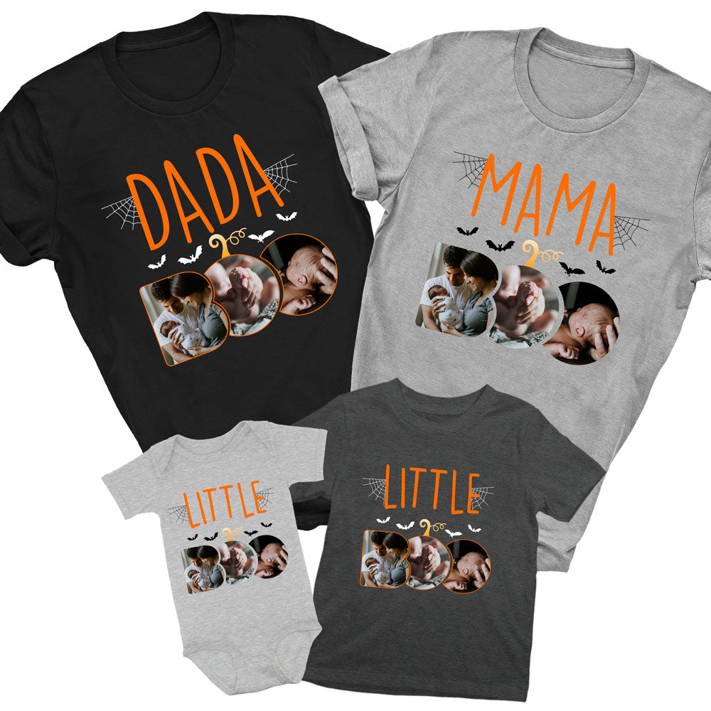 Halloween Mama Dada Little Boo Family Matching Personalized Shirt