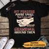 Grandma Grandkid Wrap Around Finger Funny Personalized Shirt