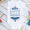 Happy Birthday Daddy Onesie  Gift For Dad