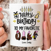 Happy Birthday To My DILF For Him Husband Funny Personalized Mug