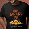 Happy Farter&#39;s Day Funny Dad Personalized T Shirt