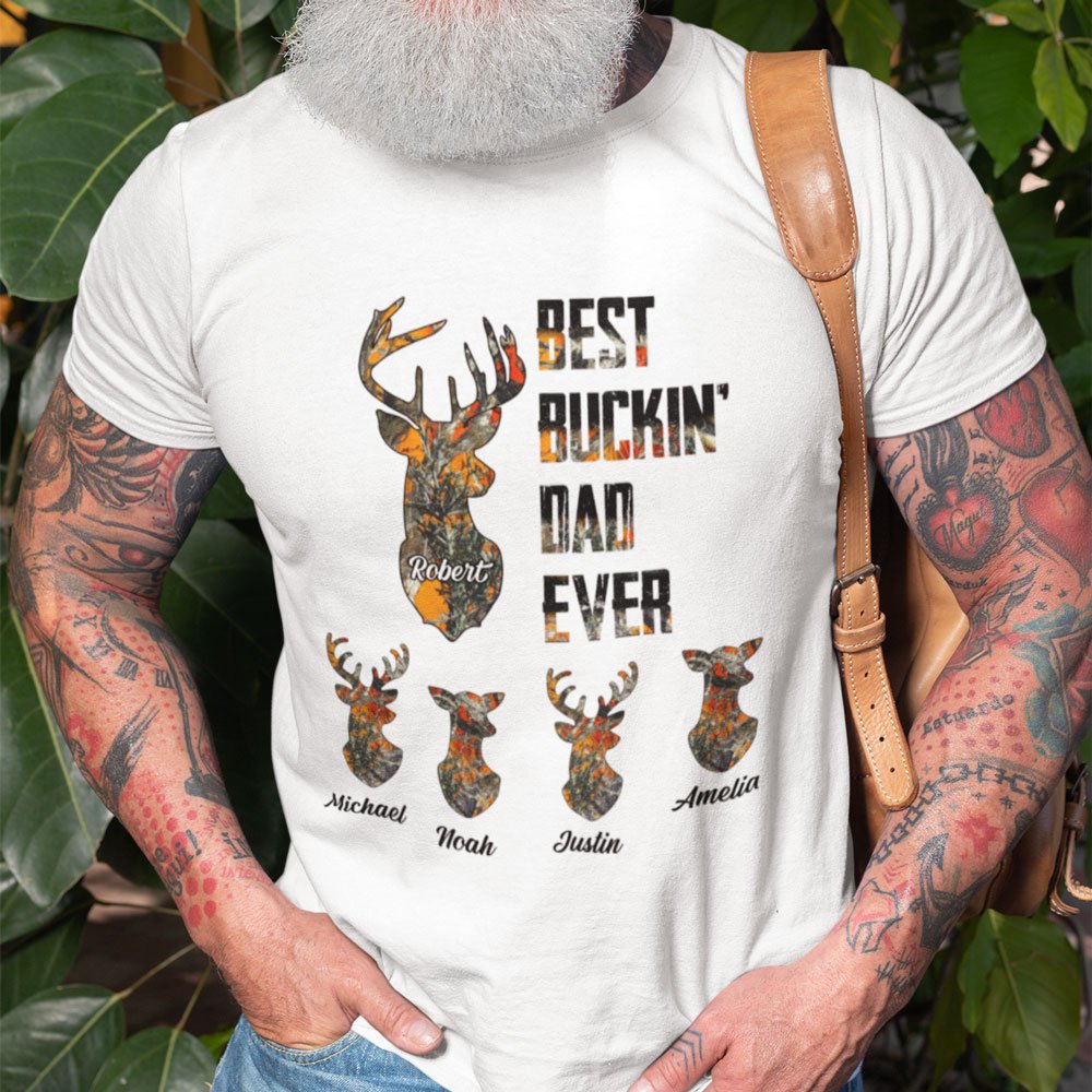 best buckin dad shirt