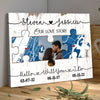 Hello Will You I Do Anniversary Street Map Personalized Photo Canvas