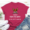 Personalized Gift For Dog Lover Dog Makes Me Happy Tshirt