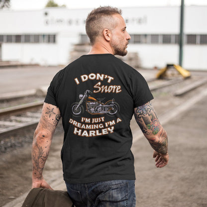 I Don't Snore, I Dream I'm a Harley Motorcycle Tumbler, Perfect Motorcycle Gifts