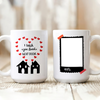 76005-I Wish You Lived Next Door Best Friends Meaningful Personalized Mug H0