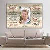 Personalized Gift For Loss Of Grandma I Thought Of You Today Memorial Canvas