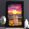 You &amp; Me We Got This Sunset Chihuahua Canvas