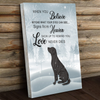 Love Never Dies Labrador Canvas