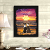 You &amp; Me We Got This Sunset Boston Terrier Canvas