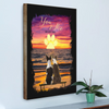 You &amp; Me We Got This Sunset Boston Terrier Canvas