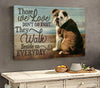 Those We Love Don&#39;t Go Away English Bulldog Memorial Canvas