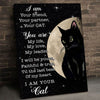 I Am Your Friend Partner Cat Canvas