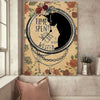 Time Spent With Cats Is Never Wasted Cat Canvas