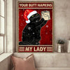 Napkins My Lady Cat Canvas